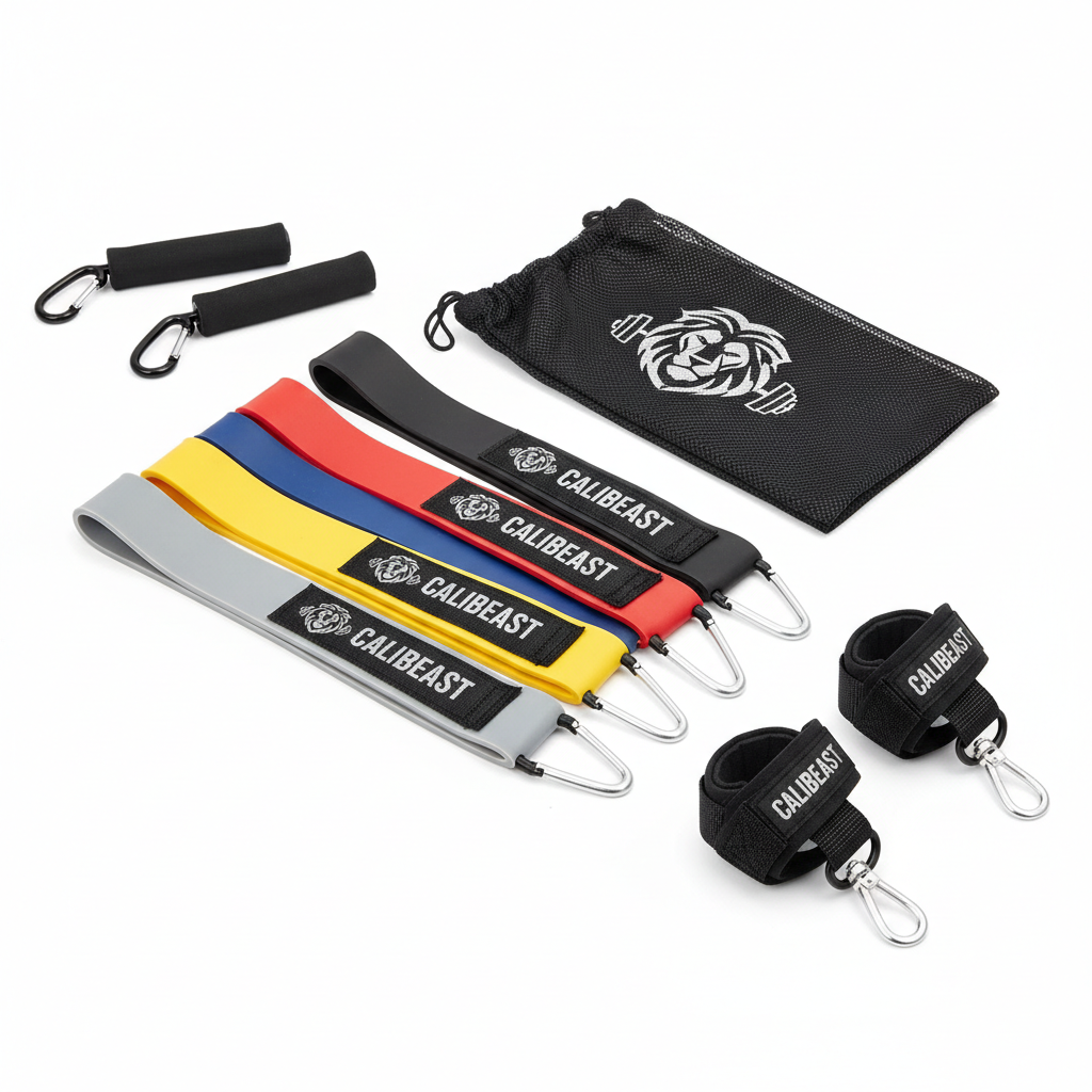 CaliBeast Resistance Band Set - Pro Grade