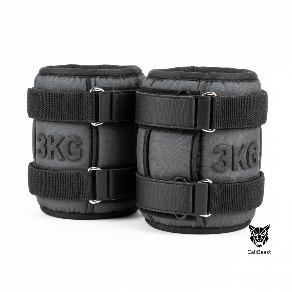 CaliBeast Urban Ankle Weights 3kg Pair