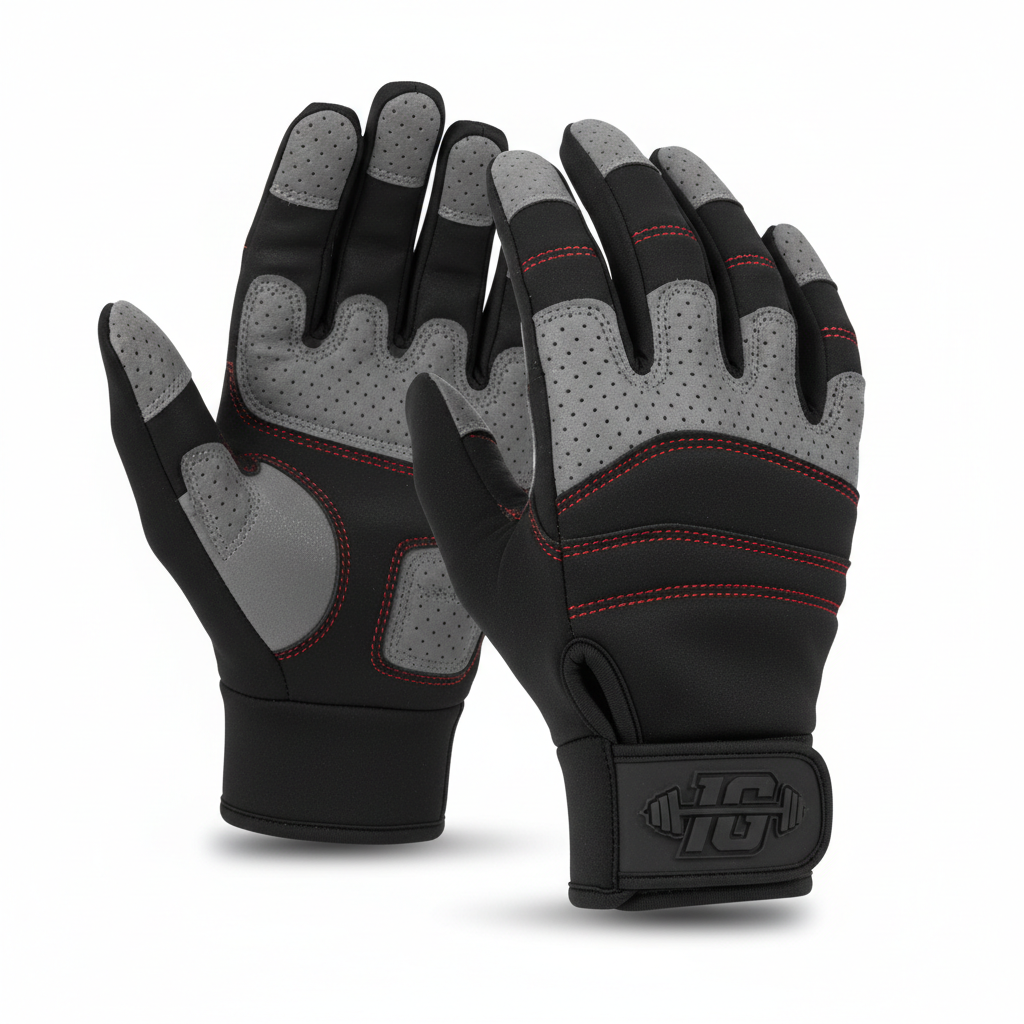 IronGrip Elite Perforated Workout Gloves