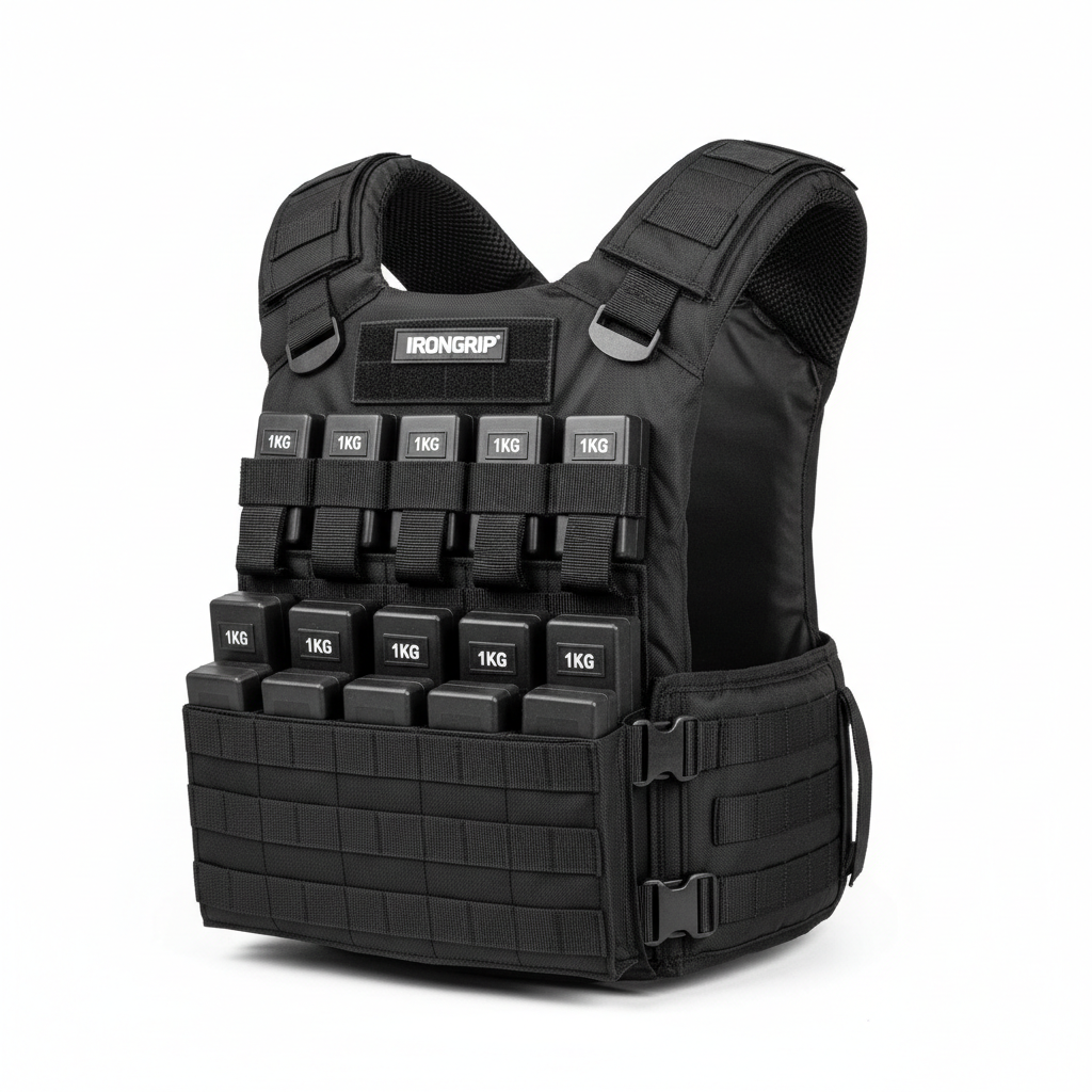 IronGrip Tactical Weighted Vest 20kg
