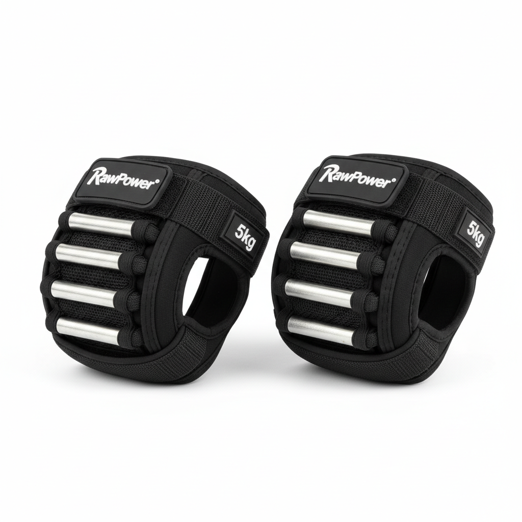 RawPower Adjustable Wrist Weights 5kg Pair