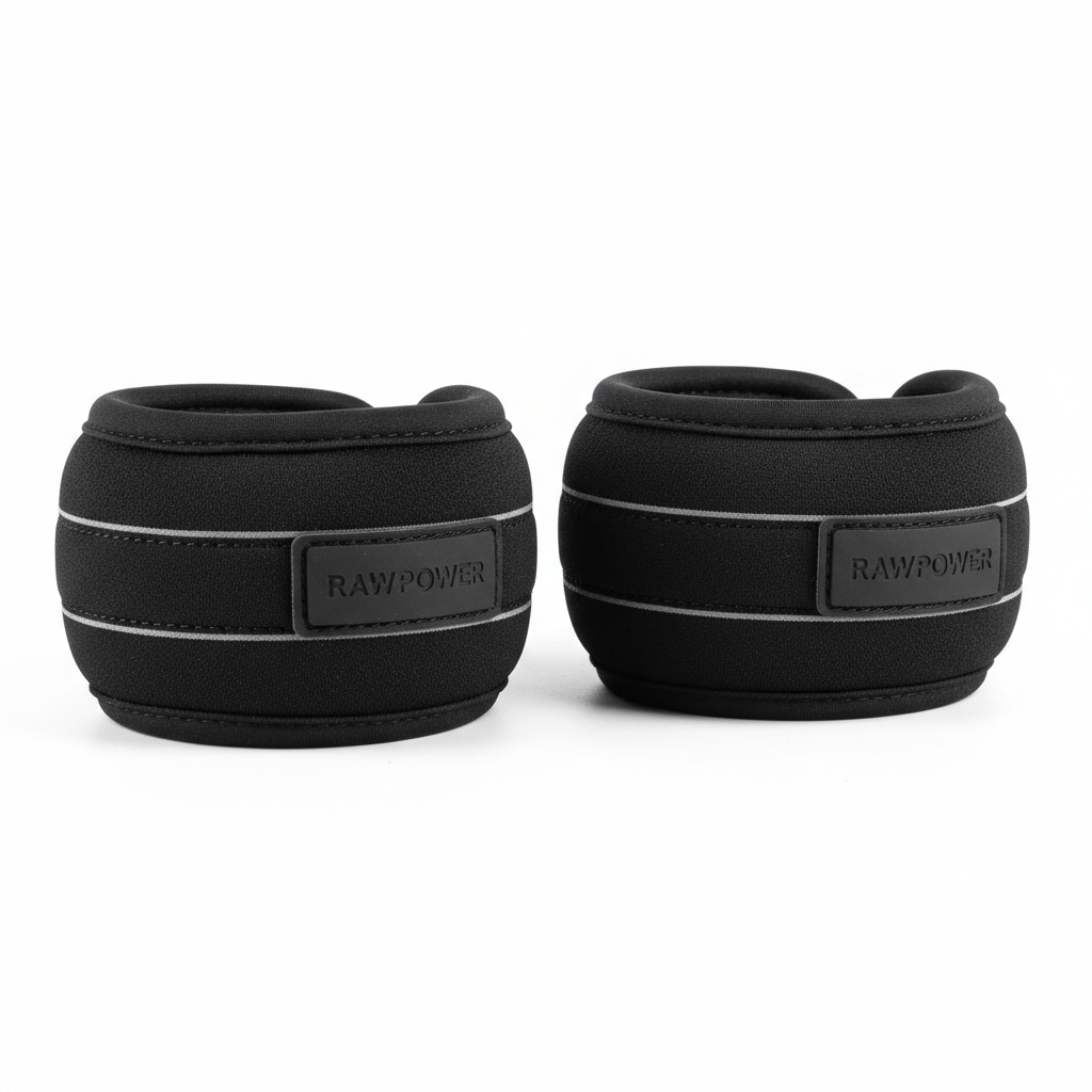 RawPower Compact Wrist Weights 0.5kg Pair