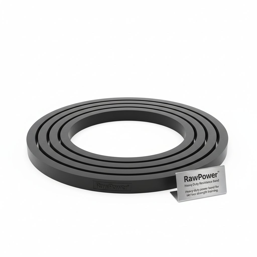 RawPower Heavy Duty Resistance Band (Black)
