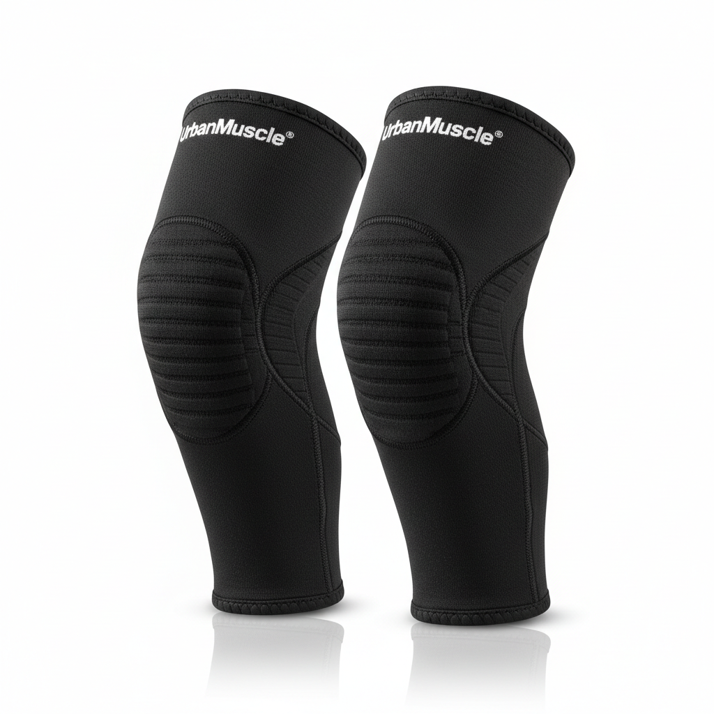 UrbanMuscle Power Compression Knee Sleeves (Pair)